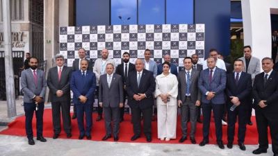 محافظ بورسعيد والرئيس التنفيذي والعضو المنتدب لبنك "saib" يفتتحان أحدث فروعه بعد التجديد