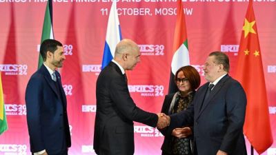 حسن عبدالله يُشارك في الاجتماع الثاني لوزراء المالية ومحافظي البنوك المركزية لمجموعة "بريكس" 