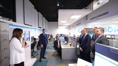 وزير الاتصالات يزور مركز تميز شركة Dell الرائدة عالميا في مجال التكنولوجيا