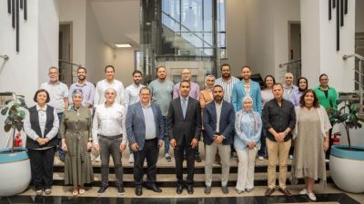 عاكف المغربي يفتتح مقر التحول الرقمي لبنك قناة السويس بالتجمع الخامس