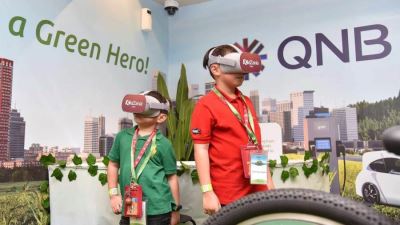 مجموعة QNB تدعم مبادرة كيدزانيا "من أجل عالم أخضر"