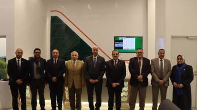 Inauguration of the National Bank of Egypt Branch at AIU
