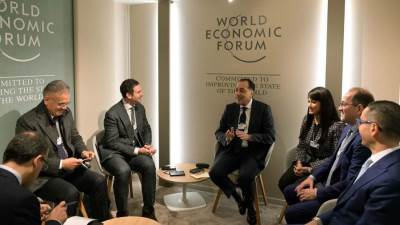 مصطفى مدبولي  يلتقي رئيس الشؤون العالمية بمؤسسة "جولدمان ساكس"