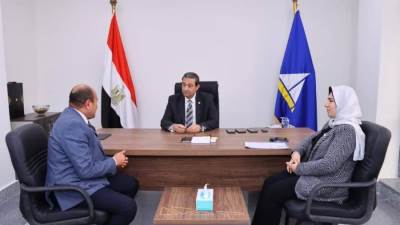 محافظ دمياط يلتقى رئيس قطاع البنك الزراعي لبحث سُبل تعزيز التعاون المشترك 