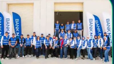 بنك نكست يوزع كراتين رمضان على الأسر الأكثر احتياجا بالتعاون مع جمعية الأورمان