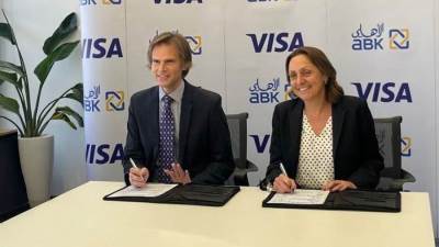 Al Ahli Bank of Kuwait-Egypt signs a long-term partnership with Visa  to expand digital payment solutions