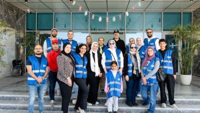 متطوعو مؤسسة مصرف أبوظبي الإسلامي – مصر الخيرية يُدخلون الفرحة على محاربي مستشفى بهية في رمضان