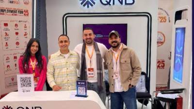 QNB مصر يرعى معرض التوظيف السنوي بجامعة عين شمس لدعم الشباب وتأهيلهم لسوق العمل