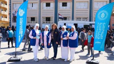 بنك قناة السويس يُعزز شراكته بالهيئة العامة للرعاية الصحية لإطلاق قوافل طبية لفحص 5000 طالب ضمن مُبادرة "صحتهم مستقبلهم"