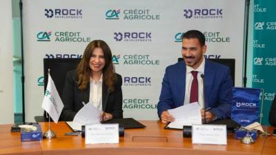 بنك  كريدي اجريكول مصر يوقع بروتوكول تعاون لتمويل عقاري حر مع شركة «Rock Developments»