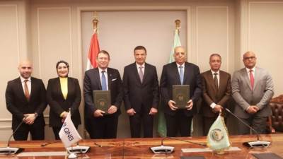 بروتوكول تعاون بين بنك QNB مصر ومركز بحوث الصحراء لتنمية الزراعة في سيناء