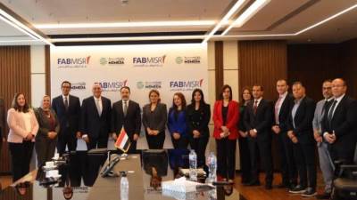 مذكرة تفاهم بين جهاز تنمية المشروعات وبنك أبو ظبي الأول لنشر ريادة الأعمال