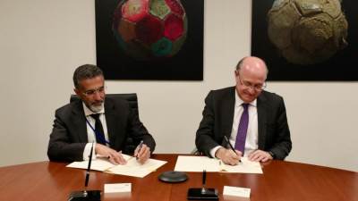 مذكرة تفاهم بين صندوق النقد العربي والبنك الأمريكي للتنمية