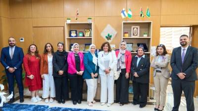 بنك قناة السويس يشارك في احتفالية اليوم العالمي للمرأة بجامعة الجلالة