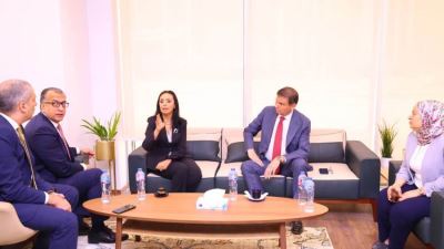 وزيرا التضامن والزراعة يتفقدان مقر البنك الزراعي المصري في العاصمة الإدارية بحضور محمد أبو السعود