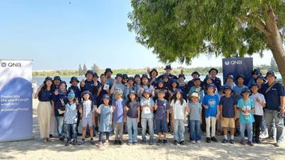 QNB Egypt promotes sustainable practices within the #QNB BluePledge to protect the marine environment 