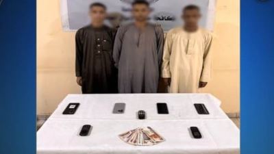الأمن يضبط 3 متهمين بالنصب على المواطنين بانتحال صفة موظفي بنوك 