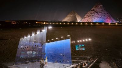 Egyptian Domination in the Quarterfinals of the CIB Egyptian Squash Open 2025 at the Pyramids of Giza