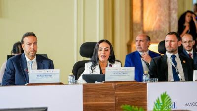 وزيرة التضامن الاجتماعي تشارك في المؤتمر التاسع للبنوك المركزية برعاية البنك المركزي المصري