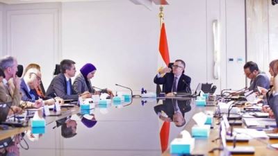 وزير التخطيط والتنمية الاقتصادية يبحث مع البنك الدولي تعزيز الشراكة الاستراتيجية لدعم خطط التنمية