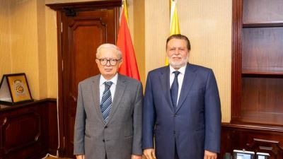 محافظ البنك المركزي يبحث مستجدات الأوضاع الاقتصادية وتعزيز التعاون مع نائب رئيس الوزراء للشؤون الاقتصادية 