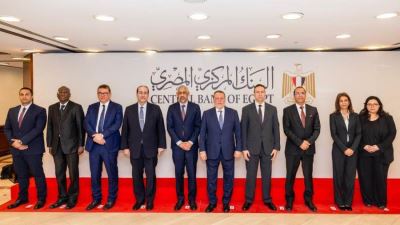 محافظ البنك المركزي المصري يلتقي رئيس مجموعة بنك التنمية الإفريقي الجديد لبحث أوجه التعاون المستقبلي بين الجانبين