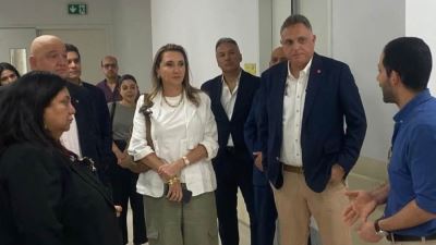 وفد بنك saib يزور مركز الدكتور مجدي يعقوب للقلب