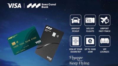 Suez Canal Bank offers an Integrated Travel Experience for Visa Credit Cardholders