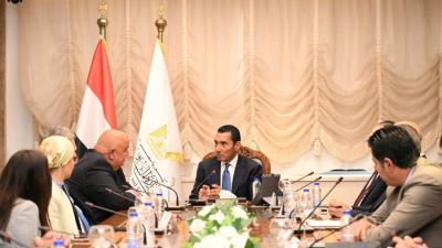 وزير الشباب والرياضة يلتقي بالرئيس التنفيذي والعضو المنتدب لبنك saib لبحث تعزيز التعاون المشترك بين الجانبين