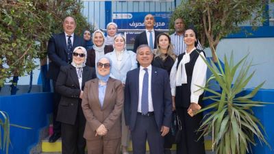 مصرف أبو ظبي الإسلامي - مصر ADIB-Egypt" يفتتح مدرسة "مصرف أبو ظبي الإسلامي بالنزهة الجديدة" عقب تطويرها