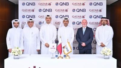 مجموعة QNB تعقد اتفاقية تعاون مع الخطوط الجوية القطرية لتعزيز قدرات المدفوعات العالمية
