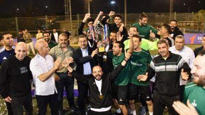 فريق بنك التعمير والإسكان لكرة القدم يتوج بطلاً ويحصد المركز الأول بالدورة الرمضانية للبنوك